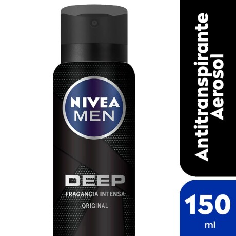 Nivea Desodorante en Aerosol Men Deep 150ml – Control de Olor y Sudor Nivea Desodorante en Aerosol Men Deep 150ml – Control de Olor y Sudor