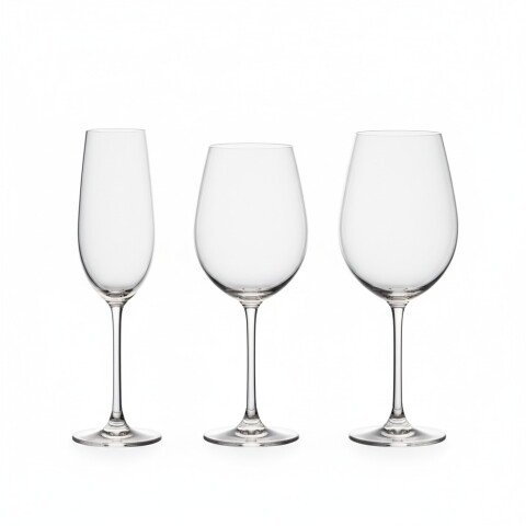 SET DE COPA TRANSP 18PZAS Unica