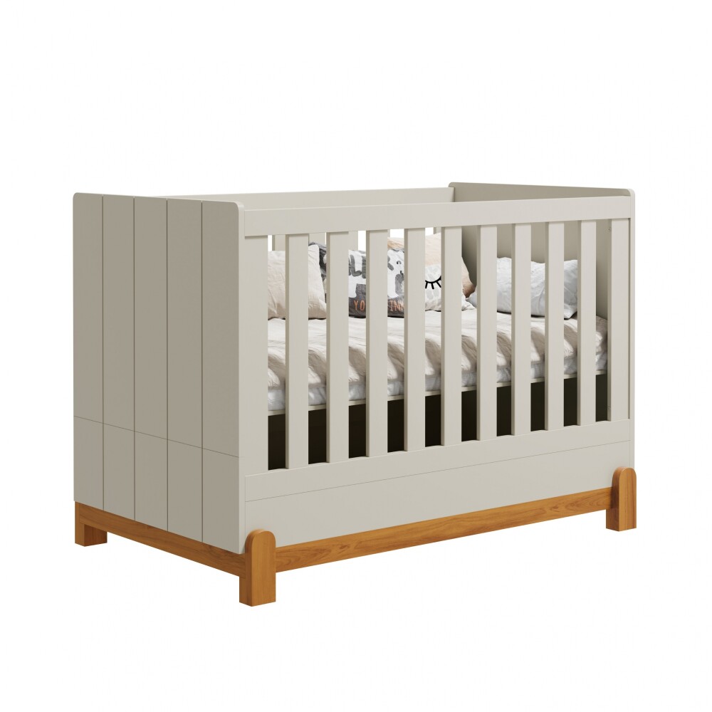 Cuna Convertible Bebé - Lotus Gris