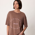 T-SHIRT M/C TOFOS DIXIE Tabaco