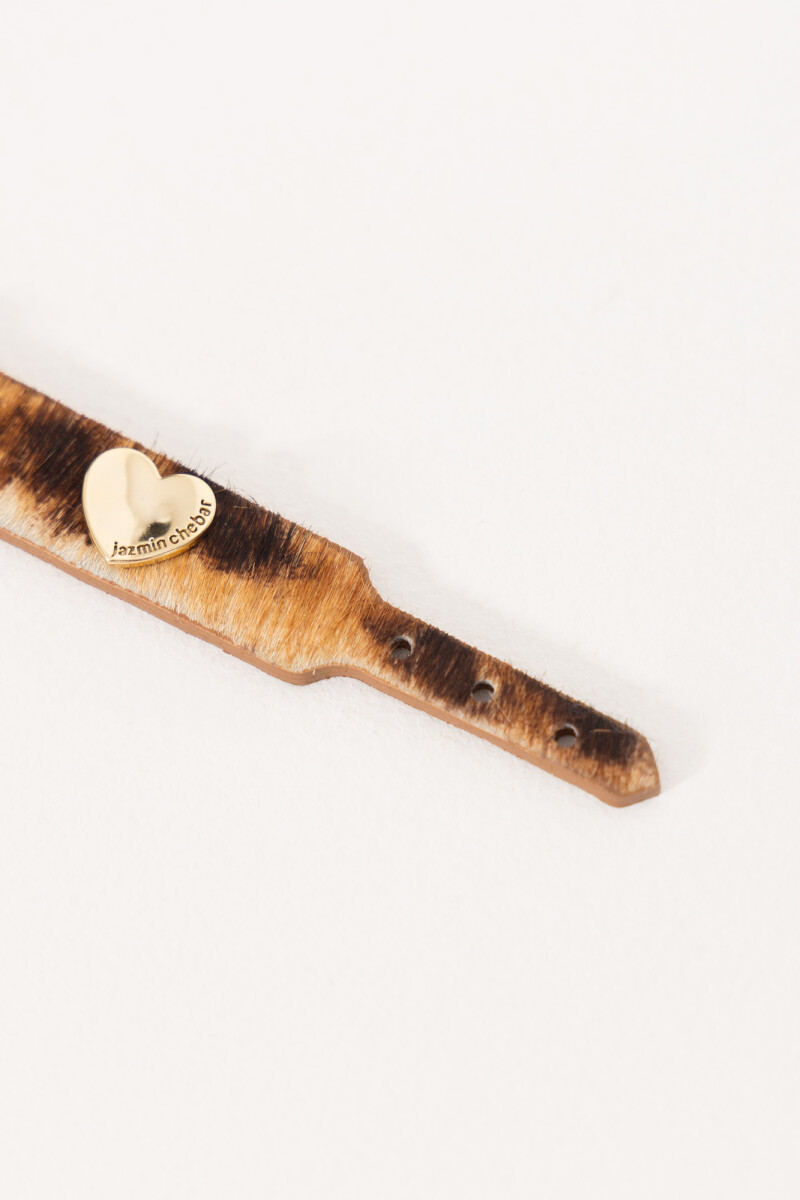 PULSERA MONACO Leopardo