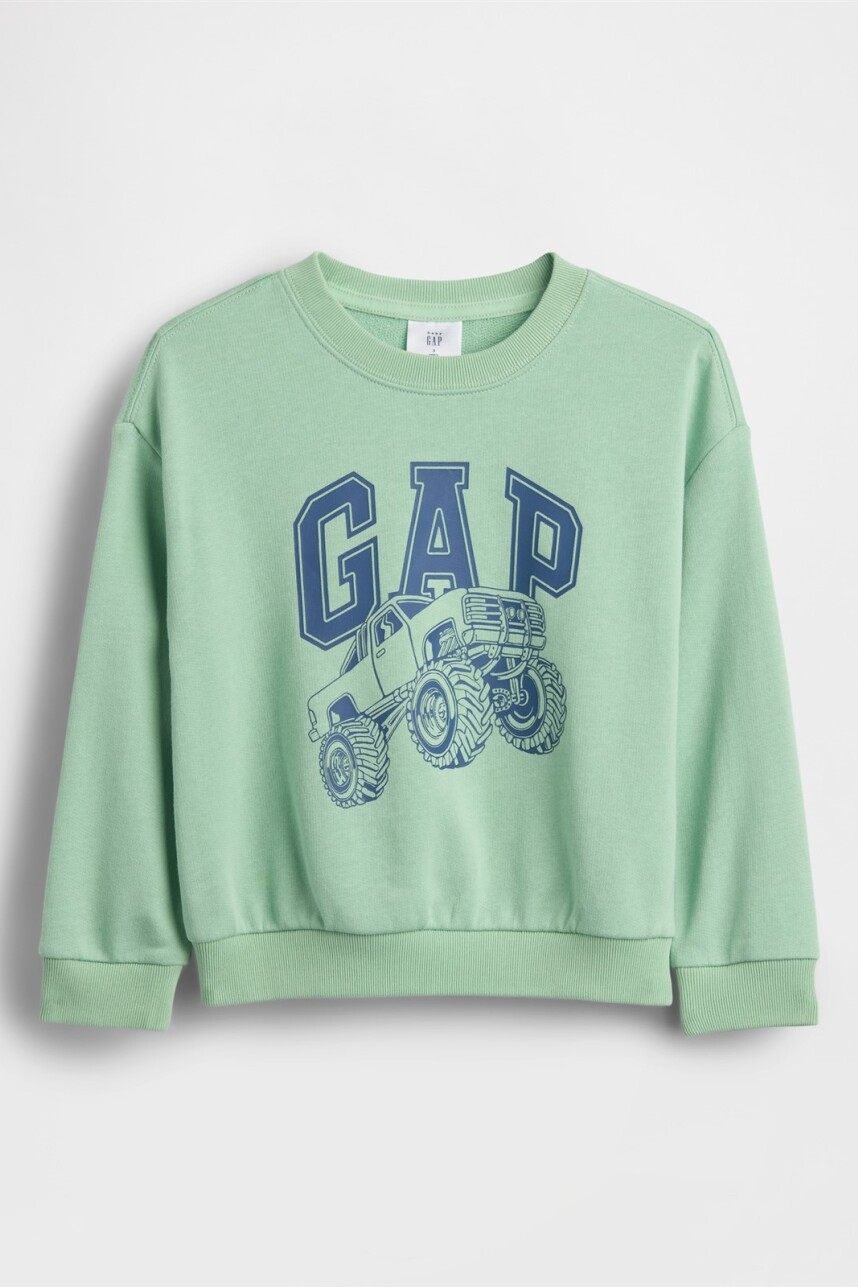 Buzo Deportivo Logo Gap Sin Felpa Toddler Niño Endive