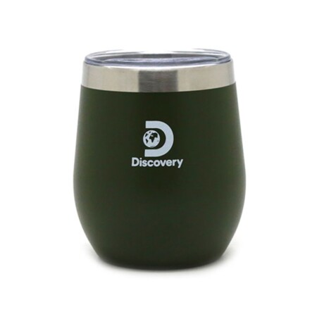 Mate de Acero Discovery con Tapa 280ML VERDE