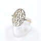 Anillo Antiguo En Oro 18K, Brillantes Y Diamantes Anillo Antiguo En Oro 18K, Brillantes Y Diamantes