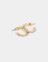 Aros Argollas Con strass Argollas Con Strass - Dorado