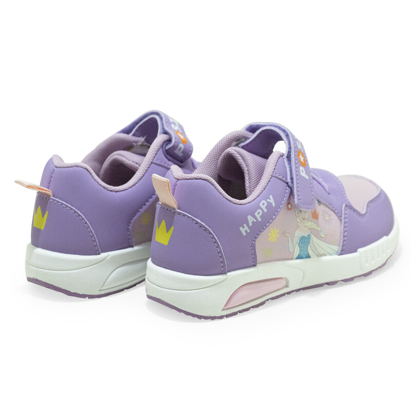 Championes Disney Frozen Suela c/Luces de Niños - FRICFW25008 Lila