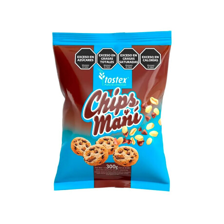 Galleta Tostex Chips 300 grs Chips de Chocolate y Mani