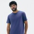 CAMISETA MM MASC AZUL MEDIO