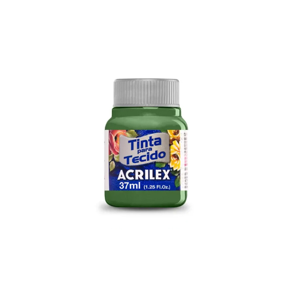 Pintura para Tela Acrilex Mate 37 ml (Tonos Verdes) - 546 Verde Pino 