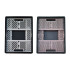 Canasto organizador plegable con asas Canasto Organizador Plegable Con Asas