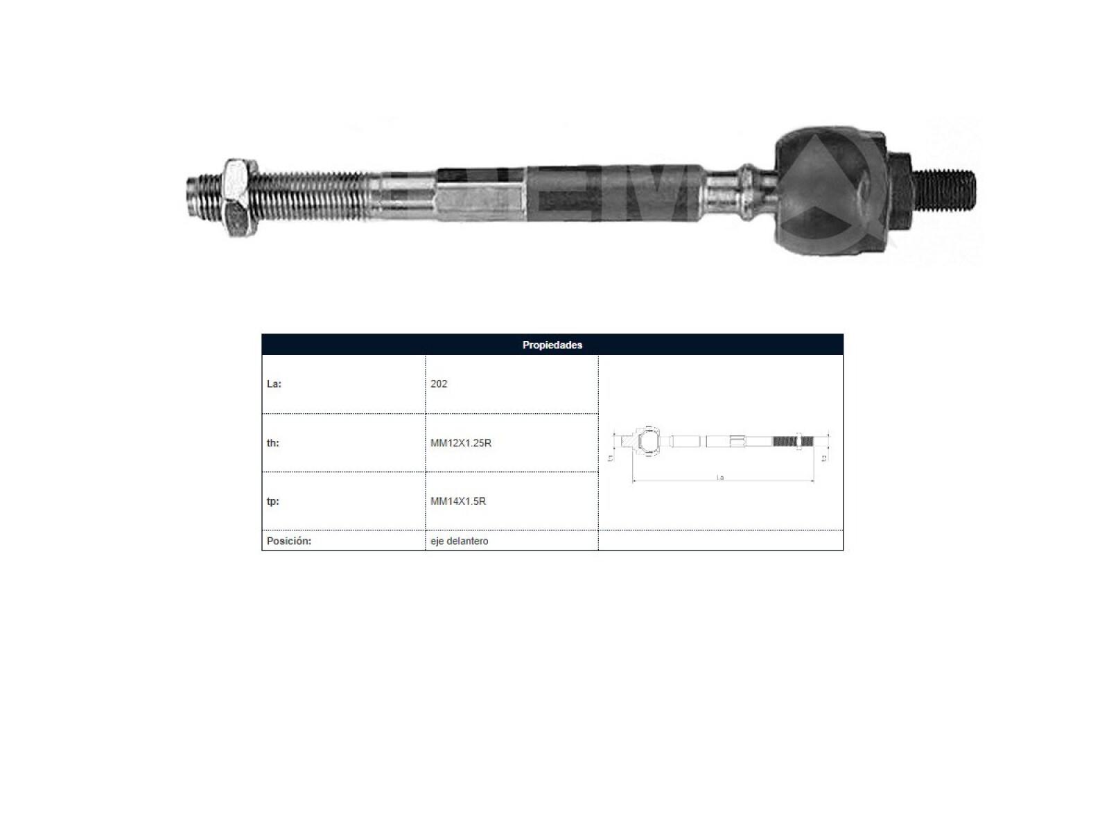 Mate Honda Crv 95-01 Der/Izq 