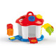 Clasificador de formas Sweet House con puertas y llaves con cerradura Clasificador de formas Sweet House con puertas y llaves con cerradura
