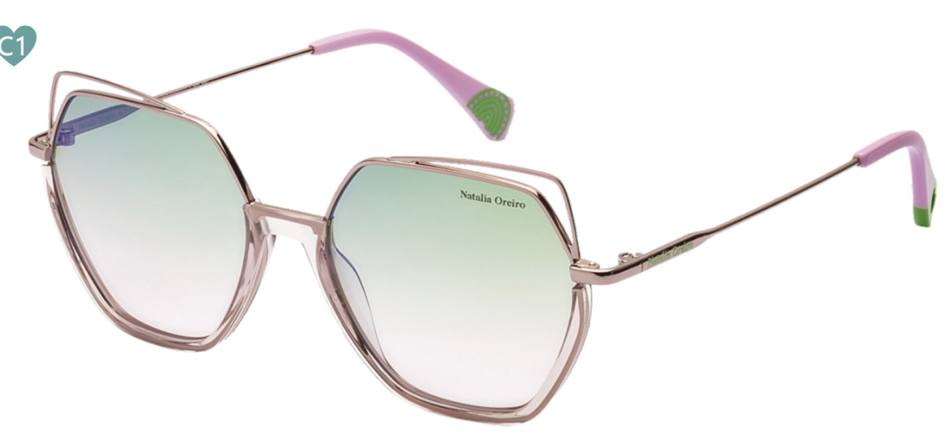 Natalia Oreiro 7431 - Dorado y Rosa 