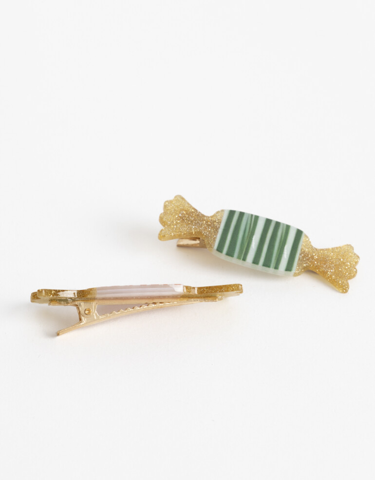 Horquillas con Accesorios Animales Set De Piquitos De Caramelos - Combinacion Multicolor