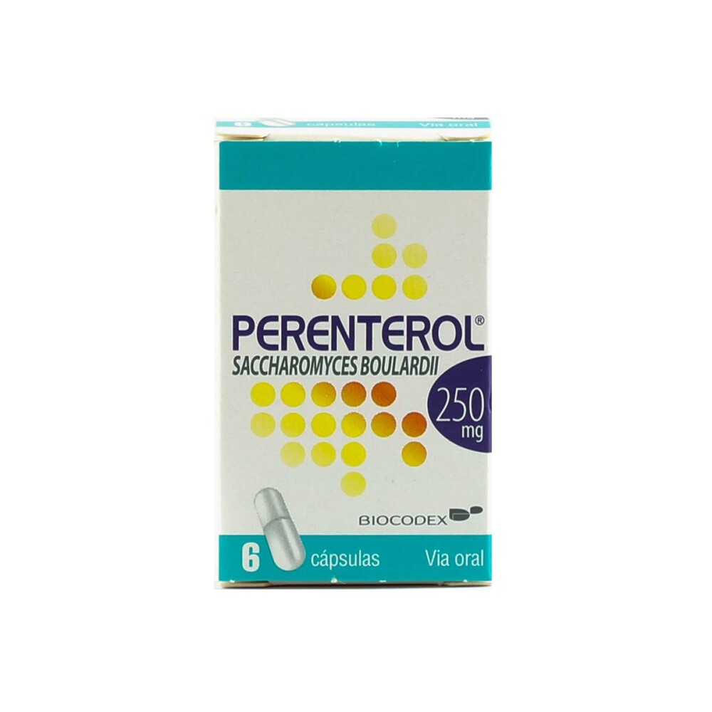 PERENTEROL 250 CJ X 6 CAPSULAS única