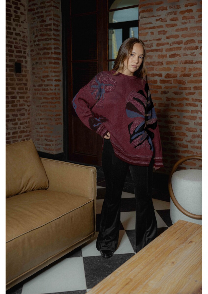 Sweater Maravilla - Bordó 