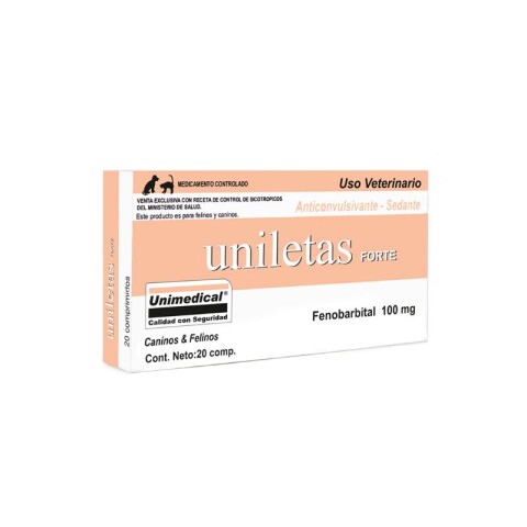UNILETAS FORTE 20 COMPRIMIDOS Uniletas Forte 20 Comprimidos