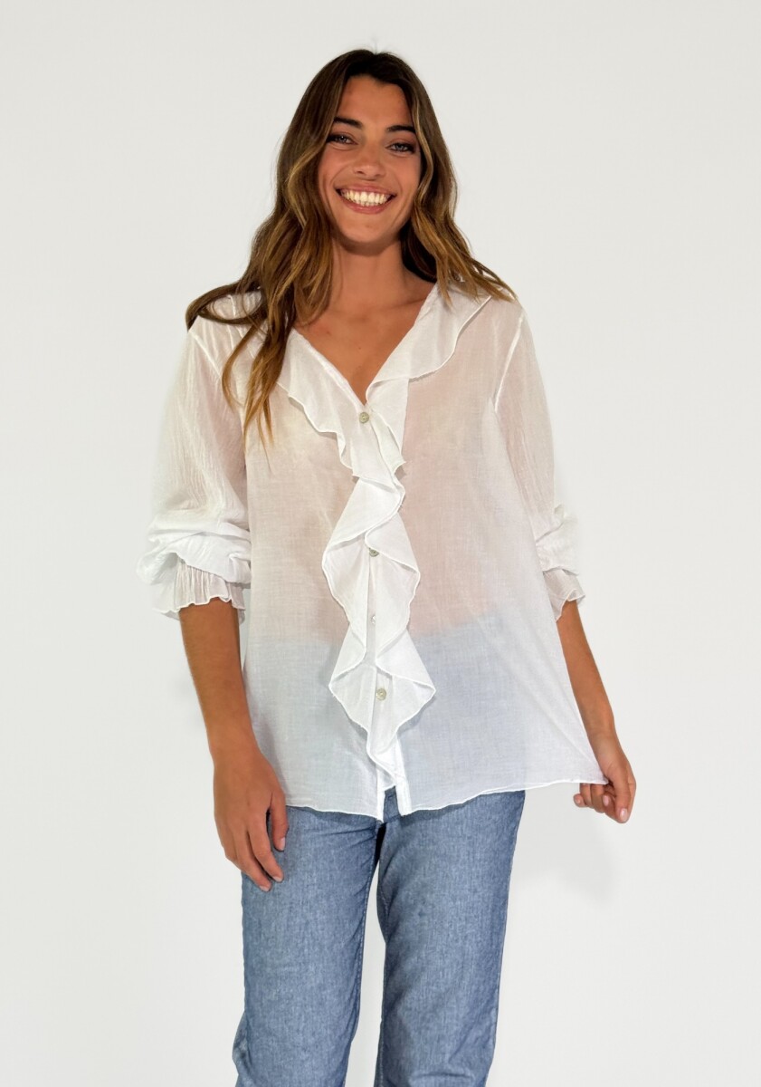 CAMISA POSITANO - BLANCO 