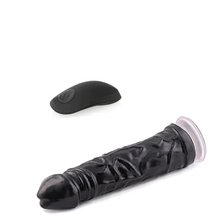 Vibrador A Control Remoto Carga USB Americano Negro