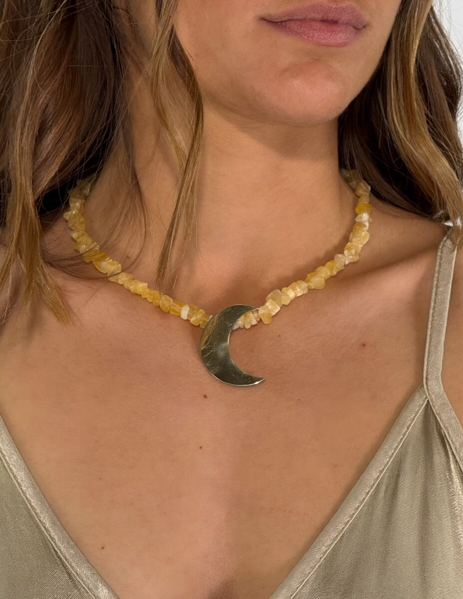 COLLAR LUNELLA - AMARILLO 