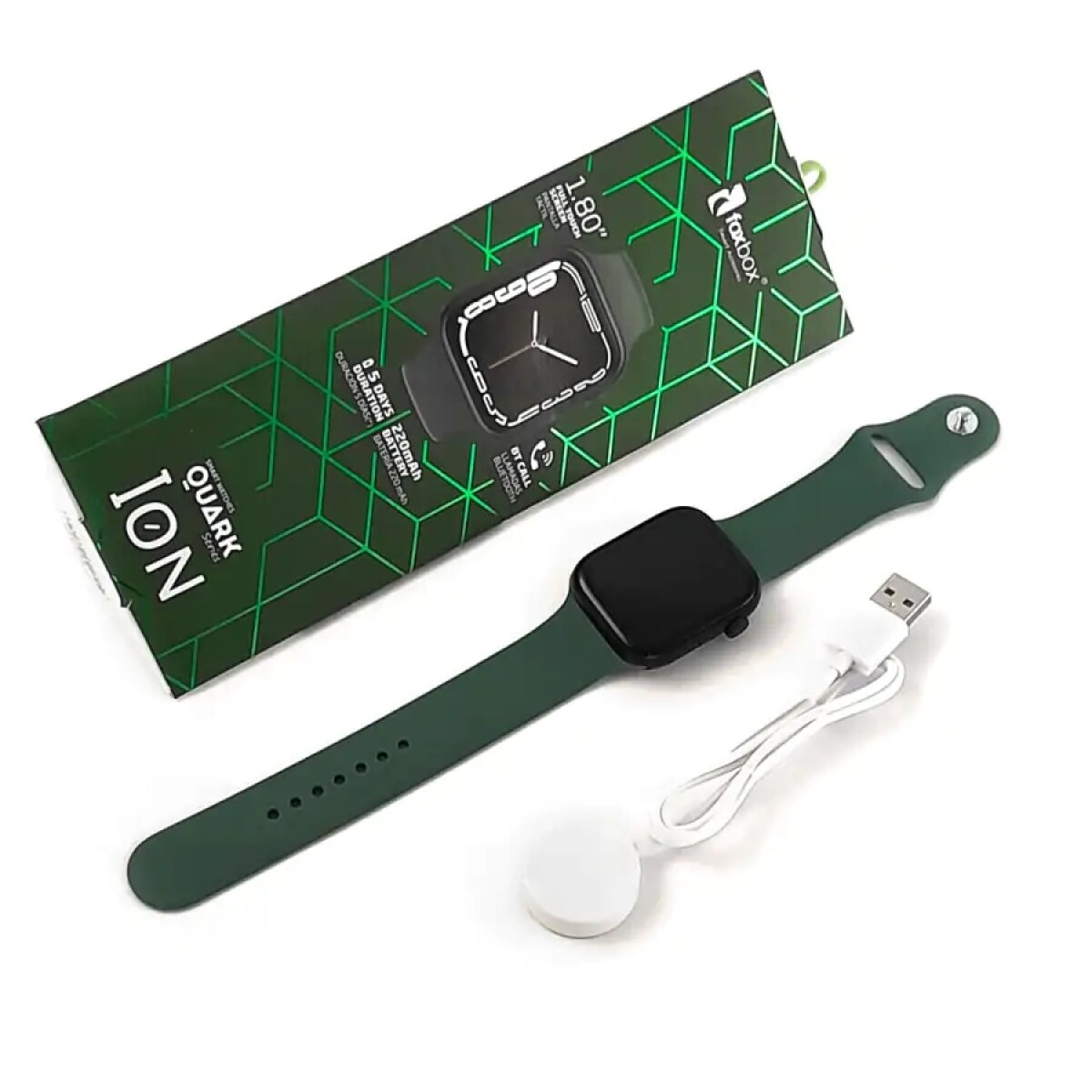 Smartwatch FOXBOX Quark Series ION 1.8" Bluetooth Green