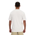 Remera New Balance de Hombre - SMALL LOGO - MT41509WT WHITE