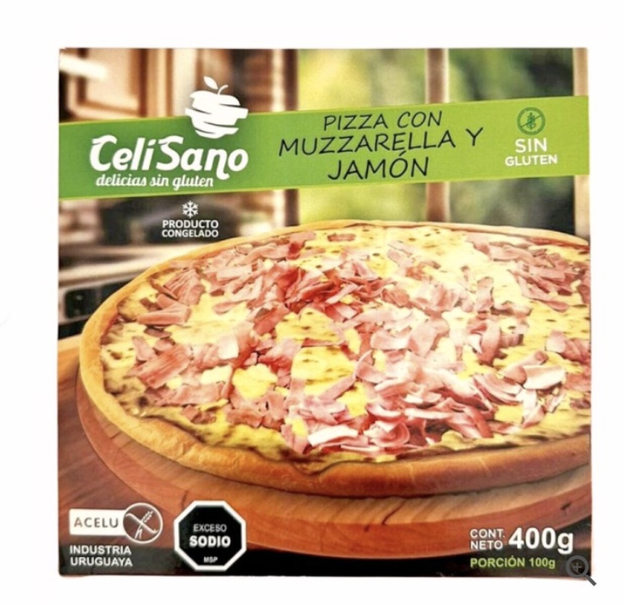PIZZA CELISANO MUZZA Y JAMON +SOLO PDE O WEB+ 