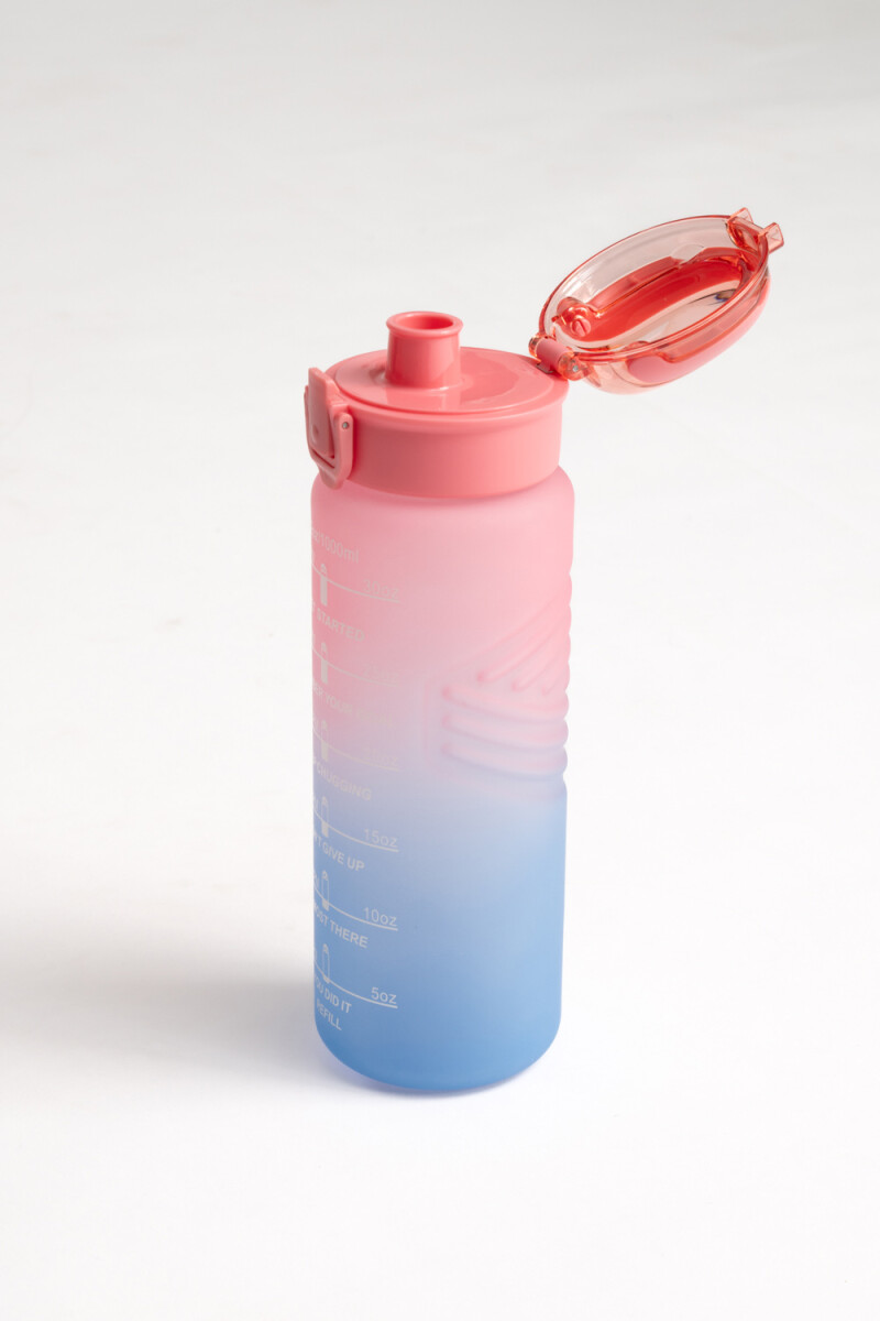 Botella degrade 1l Rosa