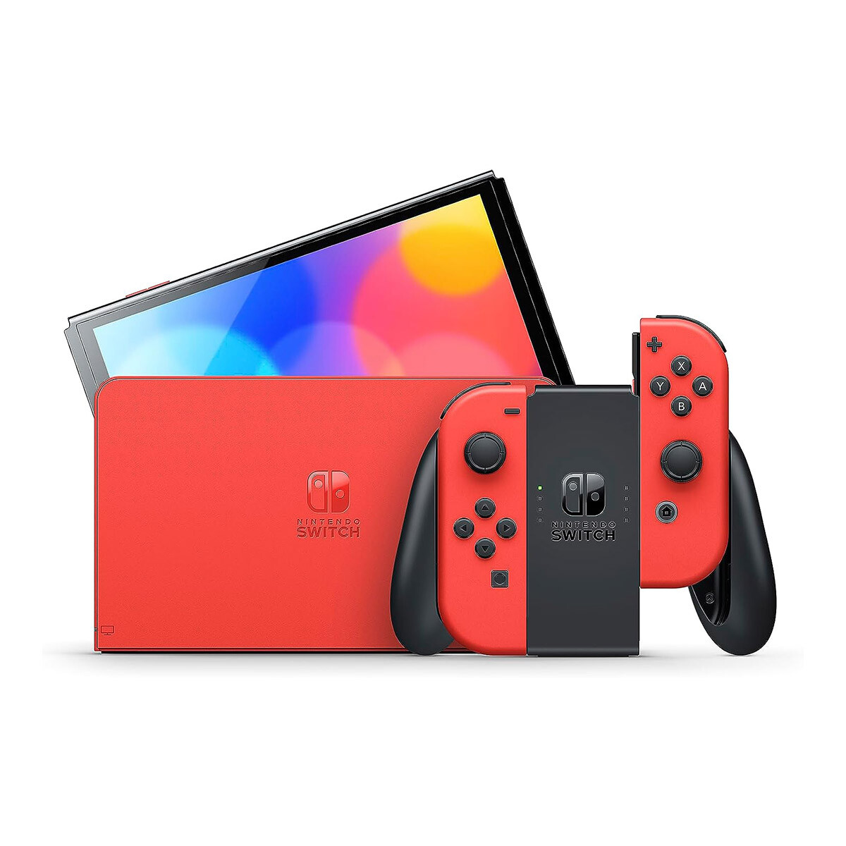 Nintendo Switch OLED Edición Especial Mario 64GB - Rojo 