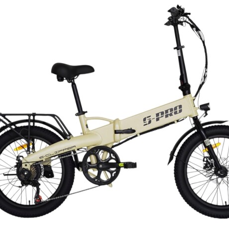 BICICLETA ELECTRICA S-PRO E-CLIPPER BEIGE