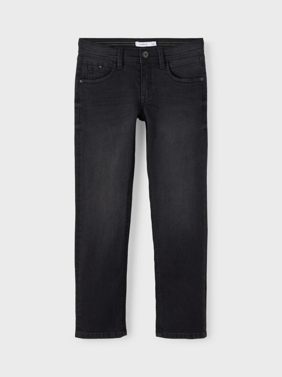 Jeans Regular Fit - Black Denim 