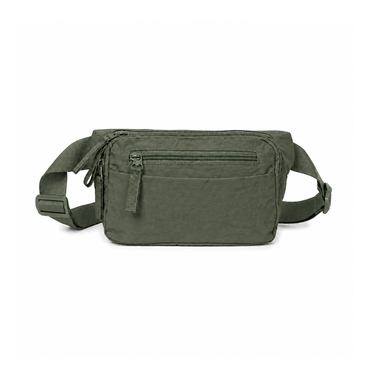 Riñonera ajustable con bolsillos - Verde 