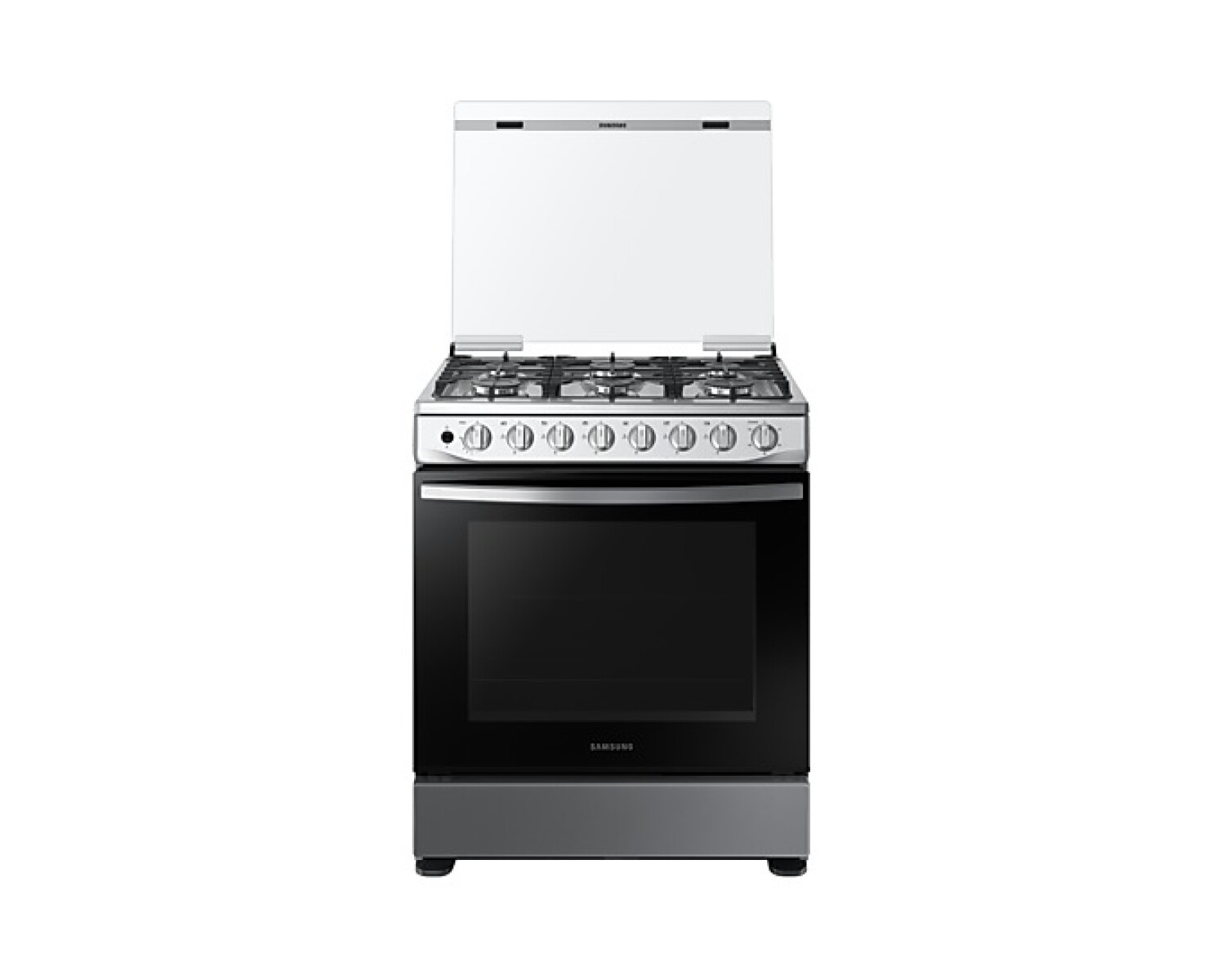 Cocina A Gas Samsung Con Triple Power Burner 6 Hornallas NX52A5411CS/ZS 