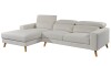 Sofá Chaise MILO en Tela PREVENTA Beige