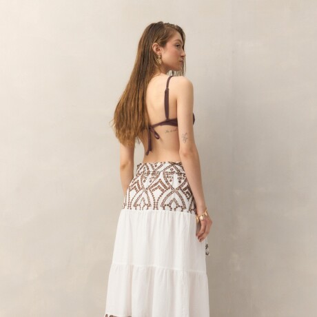 FALDA ELINE Chocolate