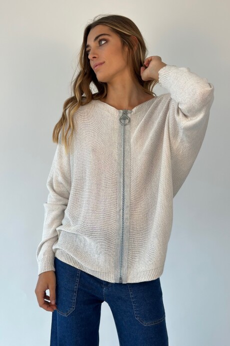 CAMPERA BAIKAL CON LUREX CRUDO