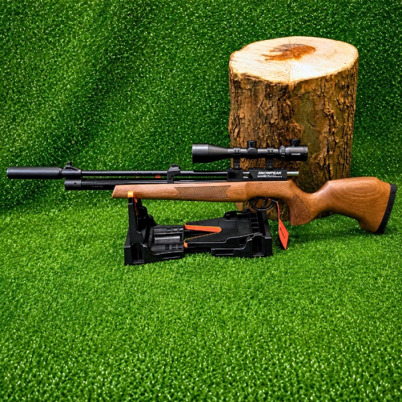 Rifle PCP PR900 Gen 3 Calibre 5.5 mm + Mira + Inflador. Rifle PCP PR900 Gen 3 Calibre 5.5 mm + Mira + Inflador.
