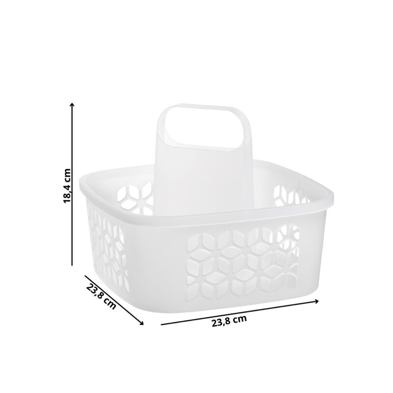Kit Balde con cesto de limpieza TRANSPARENTE
