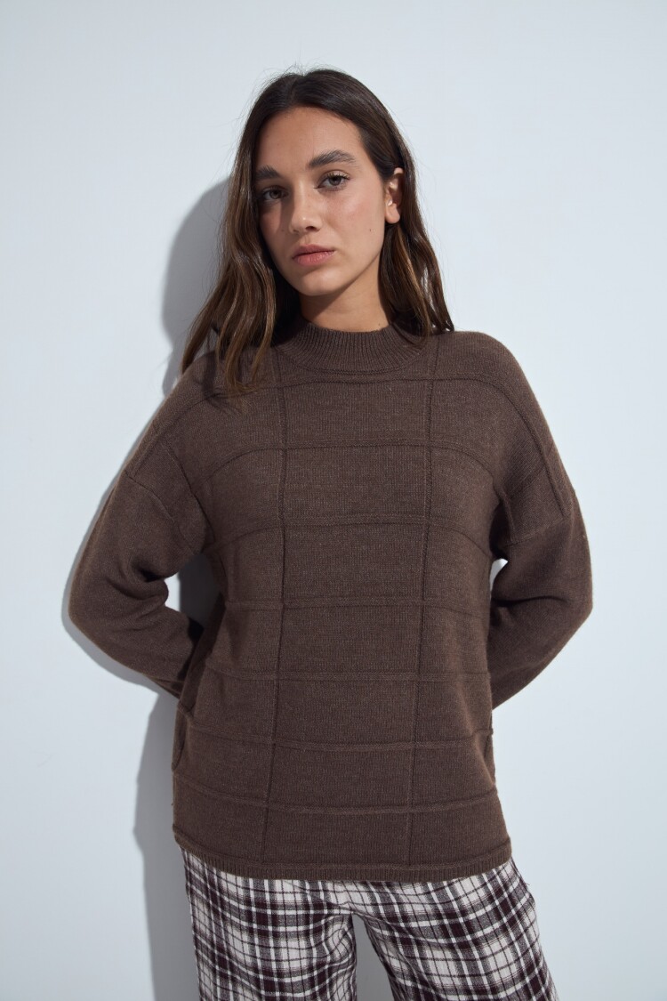 POLERA COLMAL Chocolate