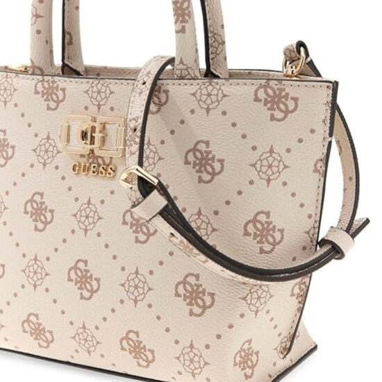 Cartera Guess Emelie Logo Beige Logo 0