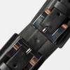 Cinturon Aurora En Efecto Cuero Negro