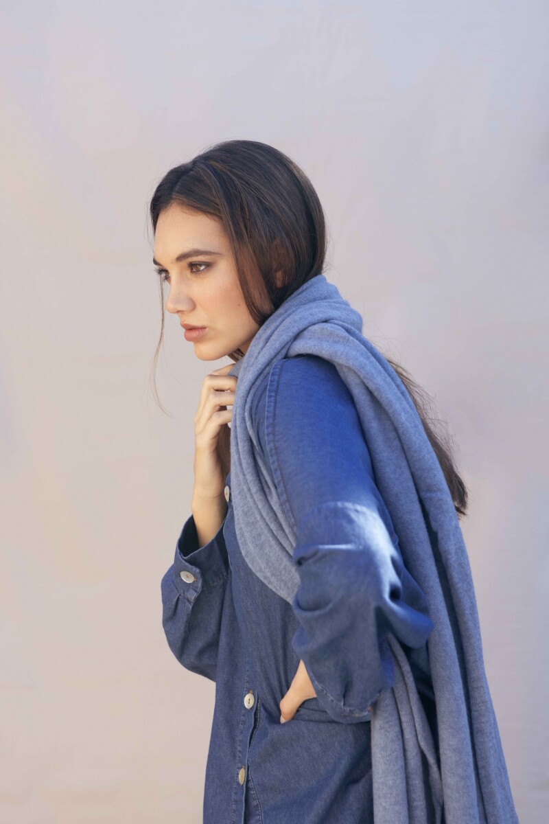 Pashmina PUR - Celeste 