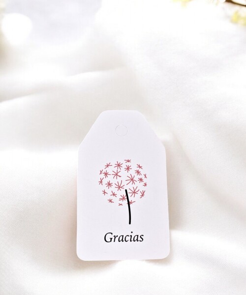 Tag gracias 5x8,5. DISEÑO 2
