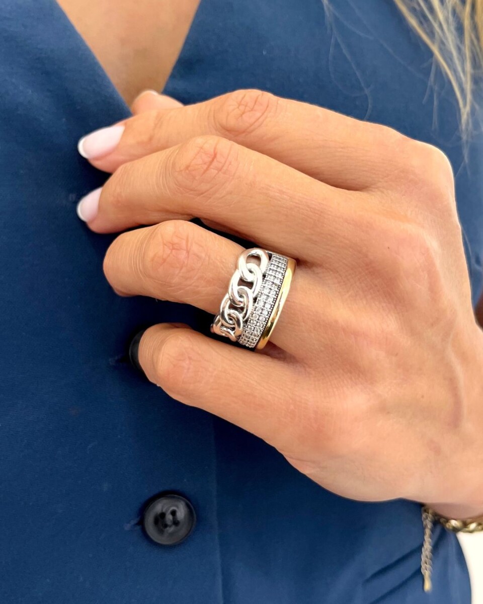 Anillo Élite - Plata y Oro 