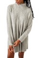 JACI SWEATER DRESS Gris