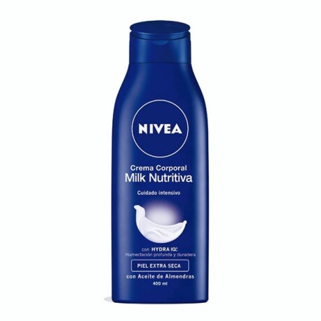 NIVEA BODY MILK CREMA 400 ML - crema nutritiva para pieles extra secas NIVEA BODY MILK CREMA 400 ML - crema nutritiva para pieles extra secas