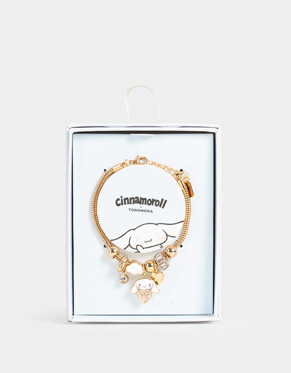 Pulsera Flexible Multi Dije Cinnamoroll 