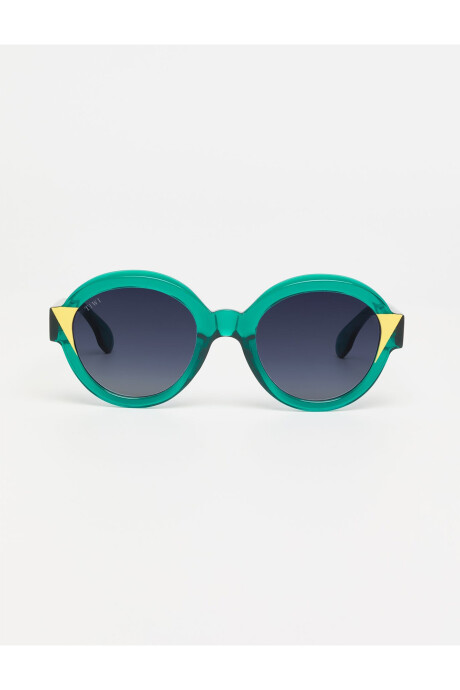 Tiwi Kora - 601 Shiny Bicolor Green/ Soft Yellow