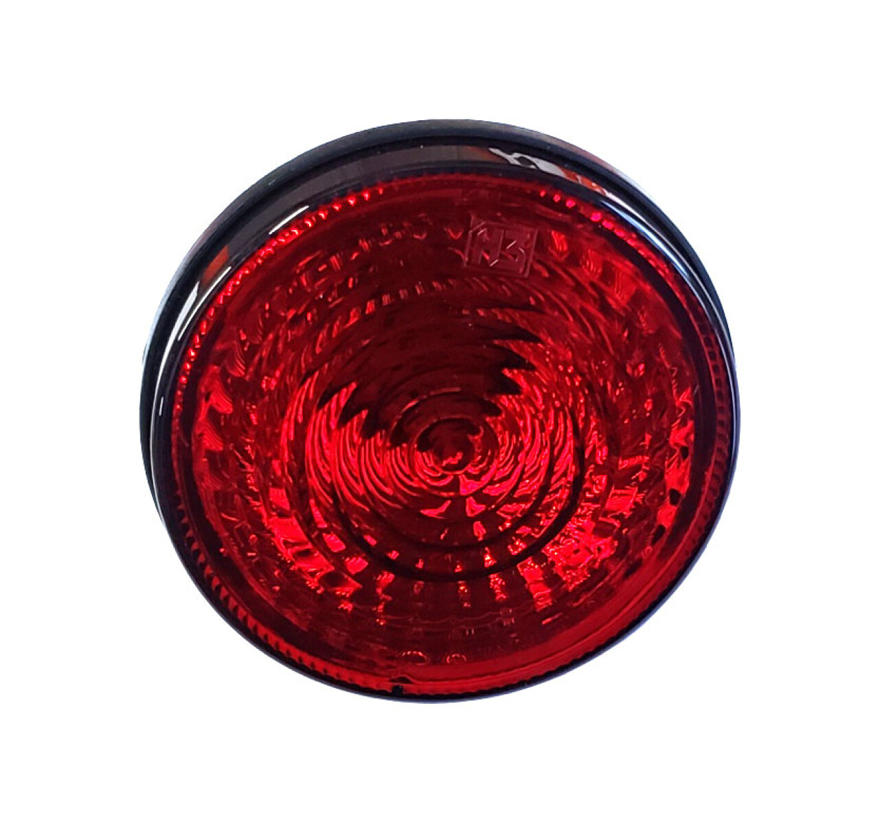 FAROL - TRAS LED REDONDO ROJO 125MM H3 COMPONENTES 