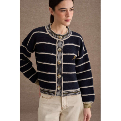 Cardigan Terro Tennis Azul